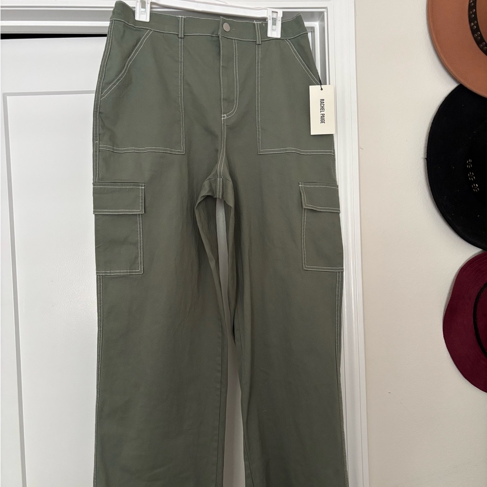 Olive Green Cargo Pants